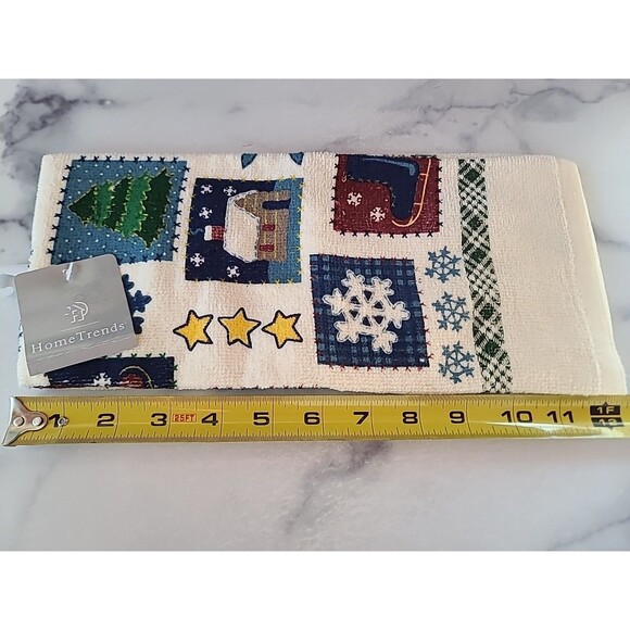 HOME TRENDS~ Winter/Christmas Tree Kitchen Towel READ Description - Picture 5 of 10